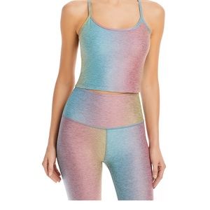 Beyond Yoga Prismatic Rainbow Top